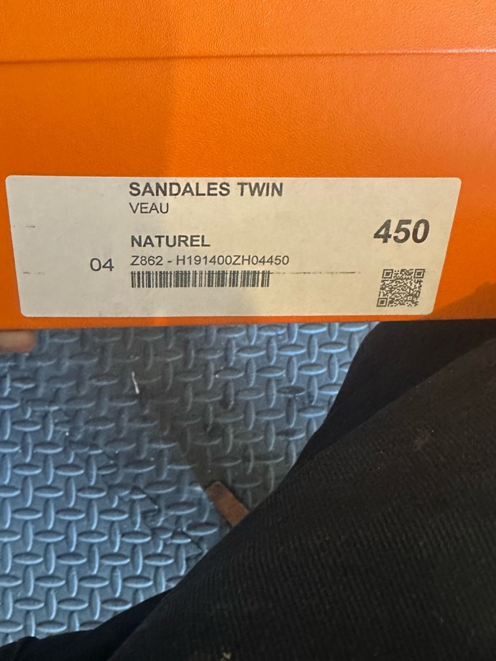 Authentic Hermès men’s sandals - Picture 8 of 8